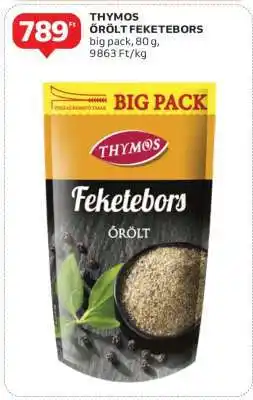 Auchan THYMOS ŐRÖLT FEKETEBORS ajánlat