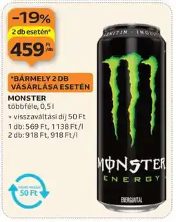 Auchan MONSTER ajánlat