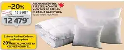 Auchan AUCHAN KEDVENC 3 RÉSZES, KÖNNYŰ VAGY MELEG PAPLAN ÉS PÁRNA GARNITÚRA ajánlat