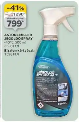 Auchan ASTONE MILLER JÉGOLDÓ SPRAY ajánlat