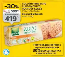 Auchan Gullón Fibre Zero Cukormentes, Rostdús Keksz ajánlat