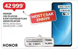 Auchan HONOR X5C Plus 5G ajánlat