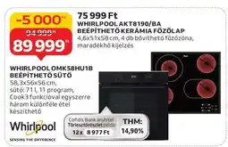 Auchan WHIRLPOOL AKT8190/BA Beépíthető Kerámia Főzőlap ajánlat