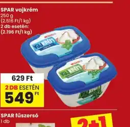Spar SPAR vajkrém ajánlat