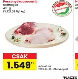 Spar Pecsenyekacsacomb ajánlat