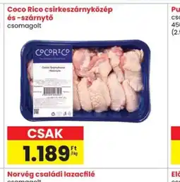 Spar Coco Rico csirkeszárnyközép ajánlat