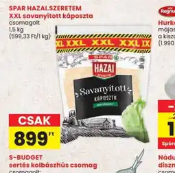 Spar SPAR HAZAI.SZERETEM XXL savanyított káposzta ajánlat