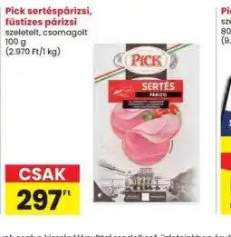 Spar PICK sertéspárizsi ajánlat