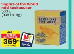 Spar Sugars of the World nád kockacukor ajánlat
