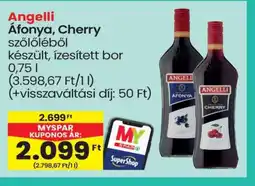 Spar Angelli ízesített bor ajánlat