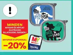 Spar MYCAT/MYDOG állateledel ajánlat