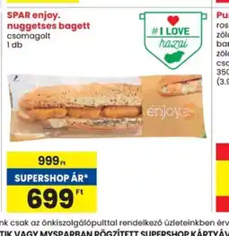 Spar SPAR enjoy. nuggetses bagett ajánlat