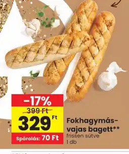 Spar Fokhagymás-vajas bagett ajánlat