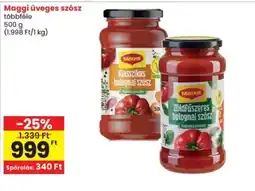 Spar Maggi üveges szsz ajánlat