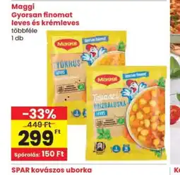 Spar Maggi Gyorsan finomat leves ajánlat