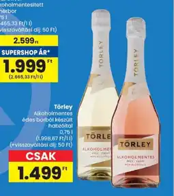 Spar Törley Alkoholmentes habzital ajánlat