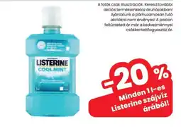 Spar LISTERINE szájvíz ajánlat