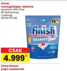 Spar Finish mosogatgép-tabletta ajánlat