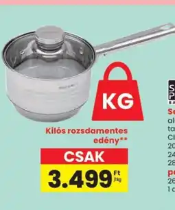 Spar Rozsdamentes edény ajánlat