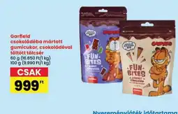 Spar Garfield csokoládéba mártott gumicukor ajánlat