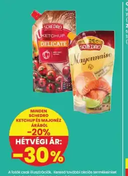 Spar SCHEDRO Ketchup és Majonéz ajánlat