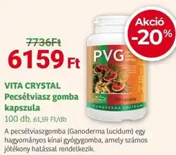 Herbaház VITA CRYSTAL Pecsétviasz gomba kapszula ajánlat