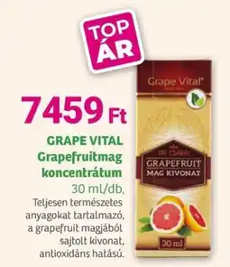 Herbaház GRAPE VITAL Grapefruitmag koncentrátum ajánlat