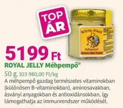Herbaház ROYAL JELLY Méhpempő ajánlat