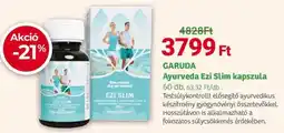 Herbaház GARUDA Ayurveda Ezi Slim kapszula ajánlat