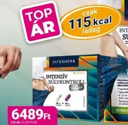 Herbaház Intenzív súlykontroll ajánlat