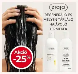 Herbaház Ζiaja Regeneráló és mélyen tápláló hajápoló termékek ajánlat