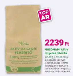 Herbaház MOSÓMAMI Aktív oxigénes fehérítő ajánlat