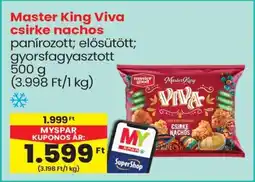 Spar Master King Viva csirke nachos ajánlat