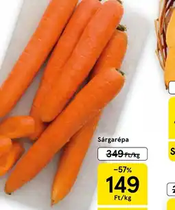 Tesco Sárgarépa ajánlat