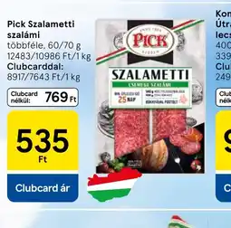 Tesco Pick Szalametti szalámi ajánlat