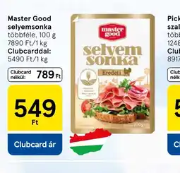 Tesco Master Good selyemsonka ajánlat