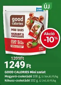 Herbaház GOOD CALORIES Mini szelet ajánlat