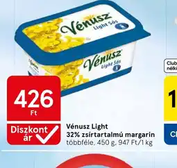 Tesco Vénusz Light margarin ajánlat