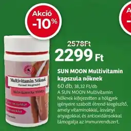 Herbaház SUN MOON Multivitamin kapszula nőknek ajánlat