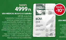 Herbaház USA MEDICAL BCAA 2:1:1 tabletta ajánlat