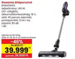 Interspar Rowenta állóporszívó RH6A35WO ajánlat