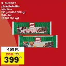 Interspar S-BUDGET piskótatallér ajánlat