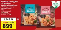 Interspar SPAR csirkenuggets cornflakes- és tésztabundában ajánlat