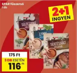 Interspar SPAR fűszersó ajánlat