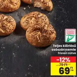 Interspar Teljes kiőrlésű császárzsemle ajánlat
