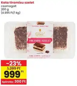Interspar Kata tiramisu szelet ajánlat