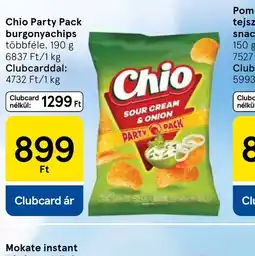 Tesco CHIO Party Pack burgonyachips ajánlat