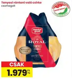Interspar Tanyasi rántani való csirke ajánlat