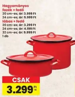 Interspar Hagyományos fazék + fedő ajánlat