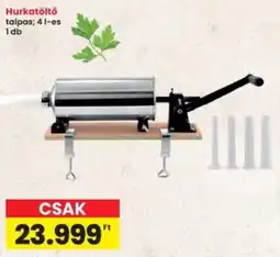 Interspar Hurkatöltő talpas ajánlat